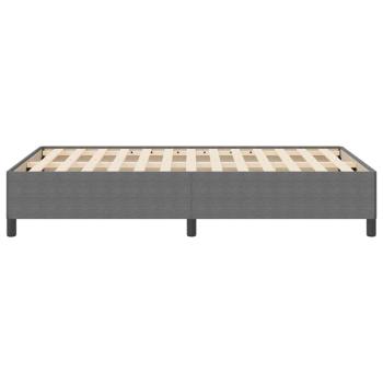 Bettgestell Hellgrau 120x190 cm Corduroy Stoff