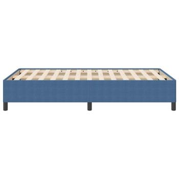 Bettgestell Blau 120x190 cm Cord-Style Stoff