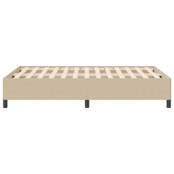 Bettgestell Lichtgrün Grau 140x190 cm Cordstoff