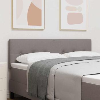 ARDEBO.de - Höhenverstellbares Kopfteil mit Kopfteil Taupe 160 cm Stoff