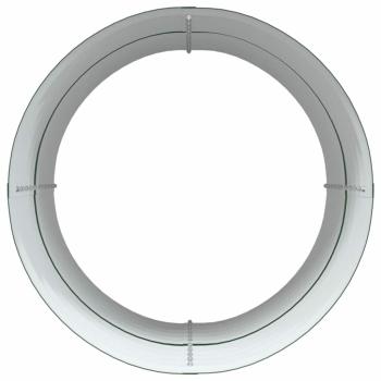 Garten-Hochbeet Grün 80x80x81 cm aus verzinktem Stahl