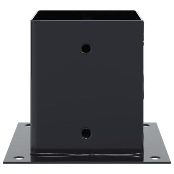 Pfostenträger Quadrat 12 Stk. 121x121mm Stahl Pulverbeschichtet