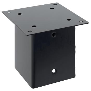 Pfostenträger Quadrat 12 Stk. 101x101mm Stahl Pulverbeschichtet