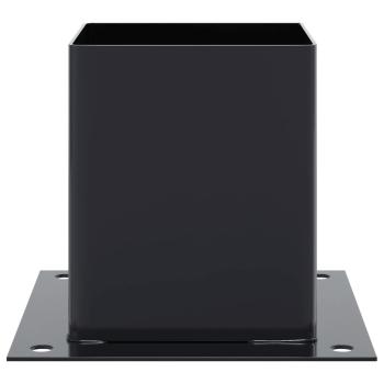 Pfostenträger Quadrat 12 Stk. 101x101mm Stahl Pulverbeschichtet