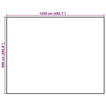 Strohvlies 9,8x12,5 m 140 g/m² Polypropylen