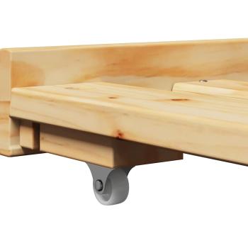 Tagesbett Ausziehbar ohne Matratze IRUN 90x200cm