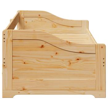 Tagesbett Ausziehbar ohne Matratze IRUN 90x200cm