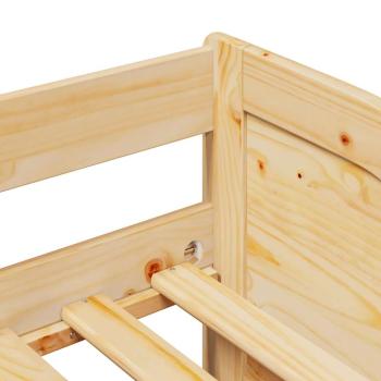 Tagesbett Ausziehbar ohne Matratze IRUN 90x200cm