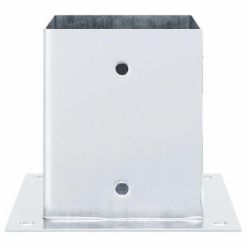 Pfostenträger Quadratisch 12 Stk. 101x101mm Stahl Verzinkt