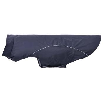 Hunde Regenmantel mit Reflexstreifen Polyester Marineblau 4XL