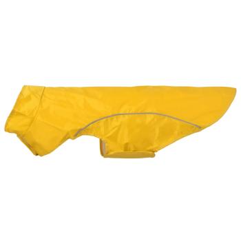 Hunde Regenmantel mit Reflexstreifen Polyester Gelb XL