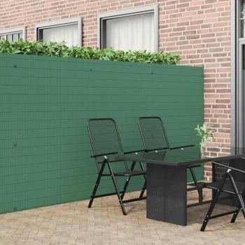 ARDEBO.de - Gartenzaun Doppelseitig Grün 1,8x3 m PVC