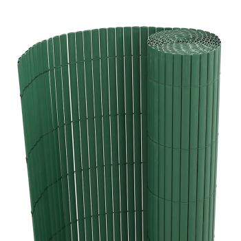 Gartenzaun Doppelseitig Grün 1,8x3 m PVC