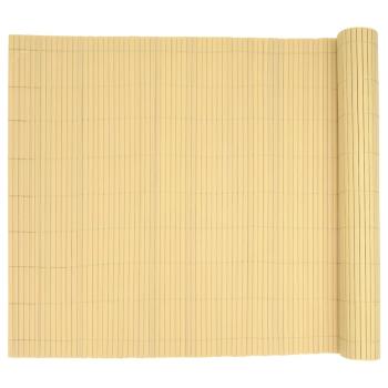 Gartenzaun Doppelseitig Gelb 1,8x5 m PVC