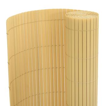 Gartenzaun Doppelseitig Gelb 1,8x5 m PVC