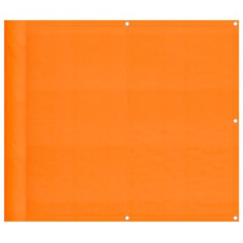 Balkon-Sichtschutz Orange 90x800 cm 100% Polyester-Oxford