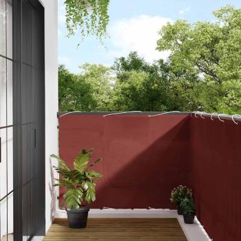 ARDEBO.de - Balkon-Sichtschutz Terrakotta 120x800 cm 100 % Polyester-Oxford