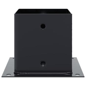 Pfostenträger Quadrat 12 Stk. 141x141mm Stahl Pulverbeschichtet