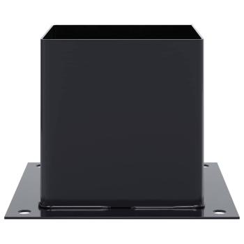 Pfostenträger Quadrat 12 Stk. 141x141mm Stahl Pulverbeschichtet