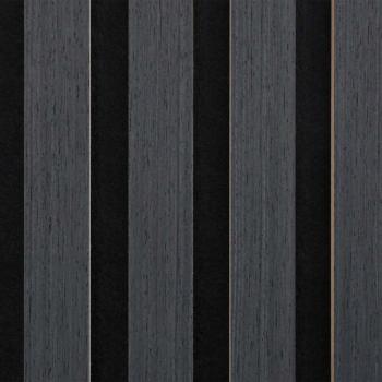Akustik Wandpaneele 2 Stk. Lamellen 60,5x60 cm Eichenfurnier