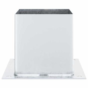 Pfostenträger Quadratisch 12 Stk. 141x141 mm Stahl Verzinkt