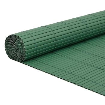 Gartenzaun Doppelseitig Grün 1,8x5 m PVC