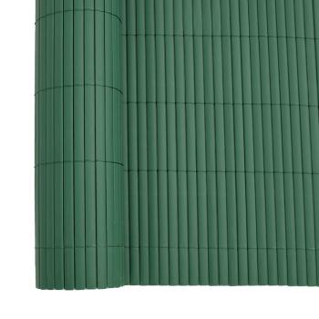 Gartenzaun Doppelseitig Grün 1,8x5 m PVC