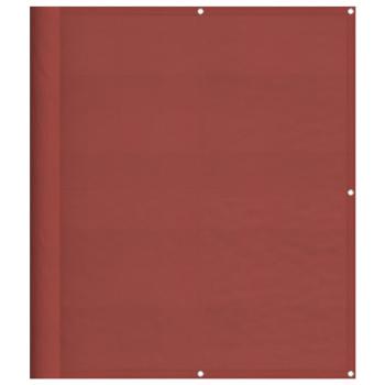 Balkon-Sichtschutz Terrakotta 120x700 cm 100 % Polyester-Oxford