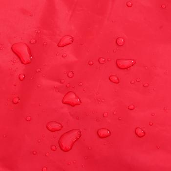 Hunde Regenmantel mit Reflexstreifen Polyester Rot XL