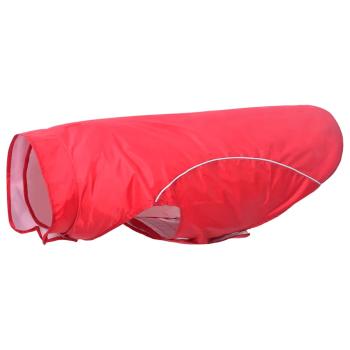 Hunde Regenmantel mit Reflexstreifen Polyester Rot 3XL