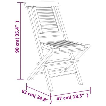 5-tlg. Garten-Essgruppe Massivholz Teak