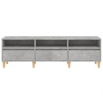 TV-Schrank Betongrau 150x30x44,5 cm Holzwerkstoff