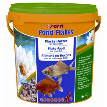 ARDEBO.de sera pond Flakes Nature 10 Liter