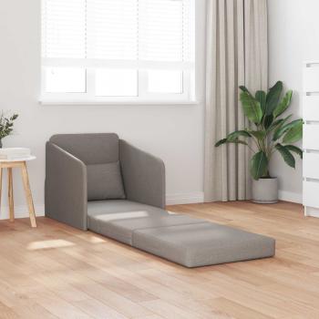 Schlafsofa Taupe 65 x 80 x 83 cm Stoff