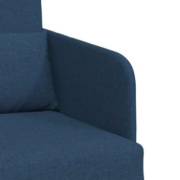 Sofa Blau Polyester 200 x 60 x 62 cm Langlebig Futon Sofa