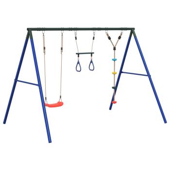 Schaukel-Set mit Schaukelsitz Trapez und Kletterschaukel