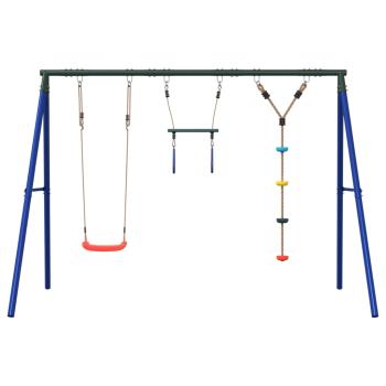 Schaukel-Set mit Schaukelsitz Trapez und Kletterschaukel