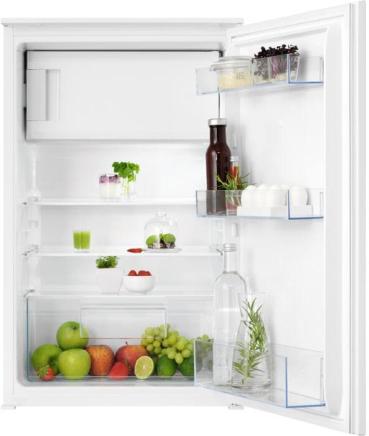 ARDEBO.de AEG OSF5O880ES Einbaukühlschrank mit Gefrierfach, Nischenhöhe 88 cm, 124 L, Schlepptürtechnik, Touch electronic control