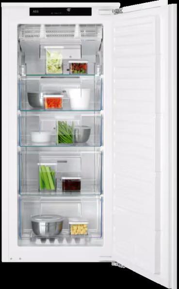 ARDEBO.de AEG OAB7N12EF Einbau Gefrierschrank, Nischenhöhe 122,5 cm, 122 L, No Frost, Festtür, Frostmatic, LCD Display