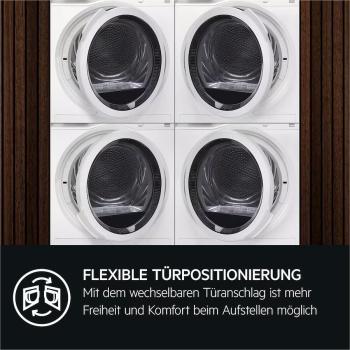 AEG TR7T60688 7000 SensiDry 8kg EEK: C Wärmepumpentrockner, 60 cm breit, ProSense, MixDry, EasyClean Filter, Reversierautomatik, Wechselbarer Türanschlag, weiß