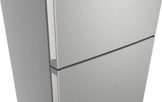 Bosch KGN492IAF Serie 4 Stand Kühl-Gefrierkombination, 70 cm breit, 440 L, Total No Frost, XXL-Fassungsvermögen, Individuelle Temperaturregelung, Super Kühlen, Gebürsteter Stahl AntiFingerprint