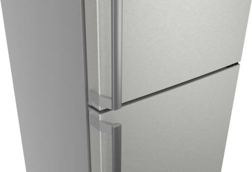 Bosch KGN39AIAU Serie 6 Stand Kühl-Gefrierkombination, 60 cm breit, 363 L, Total No Frost, Individuelle Temperaturregelung, Super Kühlen, Flex Shelf, Gebürsteter Stahl Anti-Fingerprint