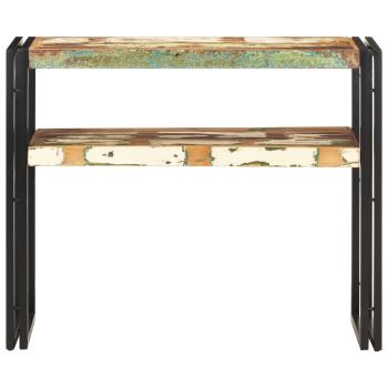 Konsolentisch 90x30x75 cm Altholz Massiv