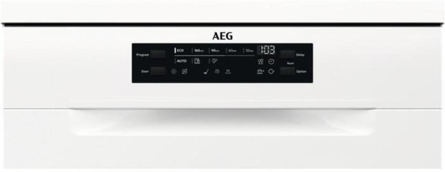AEG FFB6491CZW 6000 SatelliteClean Standgeschirrspüler, 60 cm, AirDry, MaxiFlex Besteckschublade, weiß