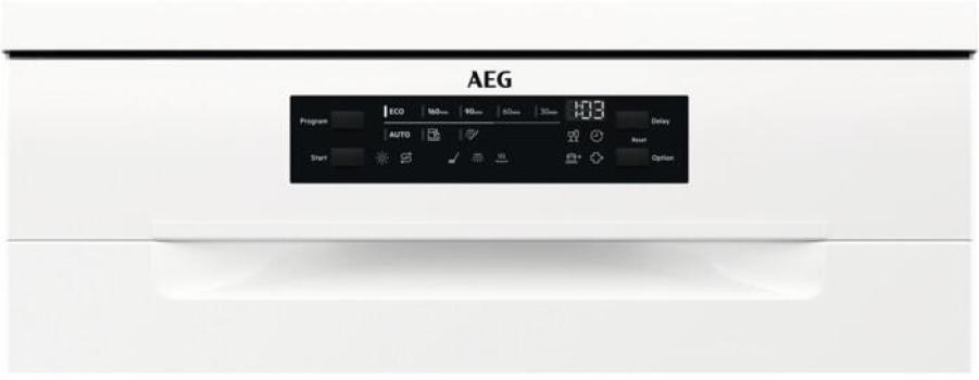 AEG FFB6491CZW 6000 SatelliteClean Standgeschirrspüler, 60 cm, AirDry, MaxiFlex Besteckschublade, weiß