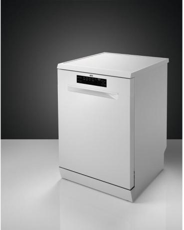 AEG FFB6491CZW 6000 SatelliteClean Standgeschirrspüler, 60 cm, AirDry, MaxiFlex Besteckschublade, weiß