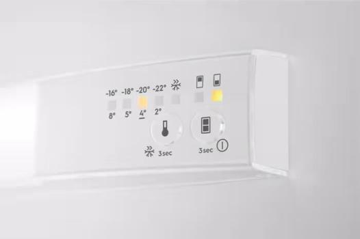 ARDEBO.de AEG OSD5S141ES 5000 ColdSense Einbau-Doppeltürkühlschrank, Nischenhöhe: 144,6cm, 218l, Schlepptürtechnik, LowFrost, Frostmatic, ColdSense
