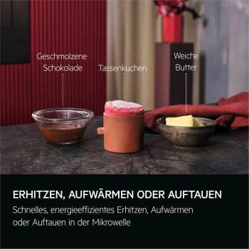 AEG TS5GM251EB Einbau-Mikrowelle, 900W, Grill 1000W, 25L, Eco-Modus, Kindersicherung, TouchControl, Schwarz