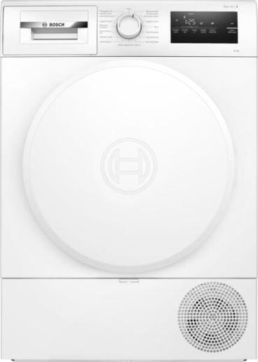 ARDEBO.de Bosch WTH83VV4 Serie 4 8kg EEK: D Wärmepumpentrockner, 60 cm breit, Auto Dry, Sensitive-Drying-System, Quick-40"-Trocknen, weiß