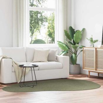 ARDEBO.de - Teppich ""HUARTE"" Kurzflor weich und waschbar Waldgrün 160x230 cm